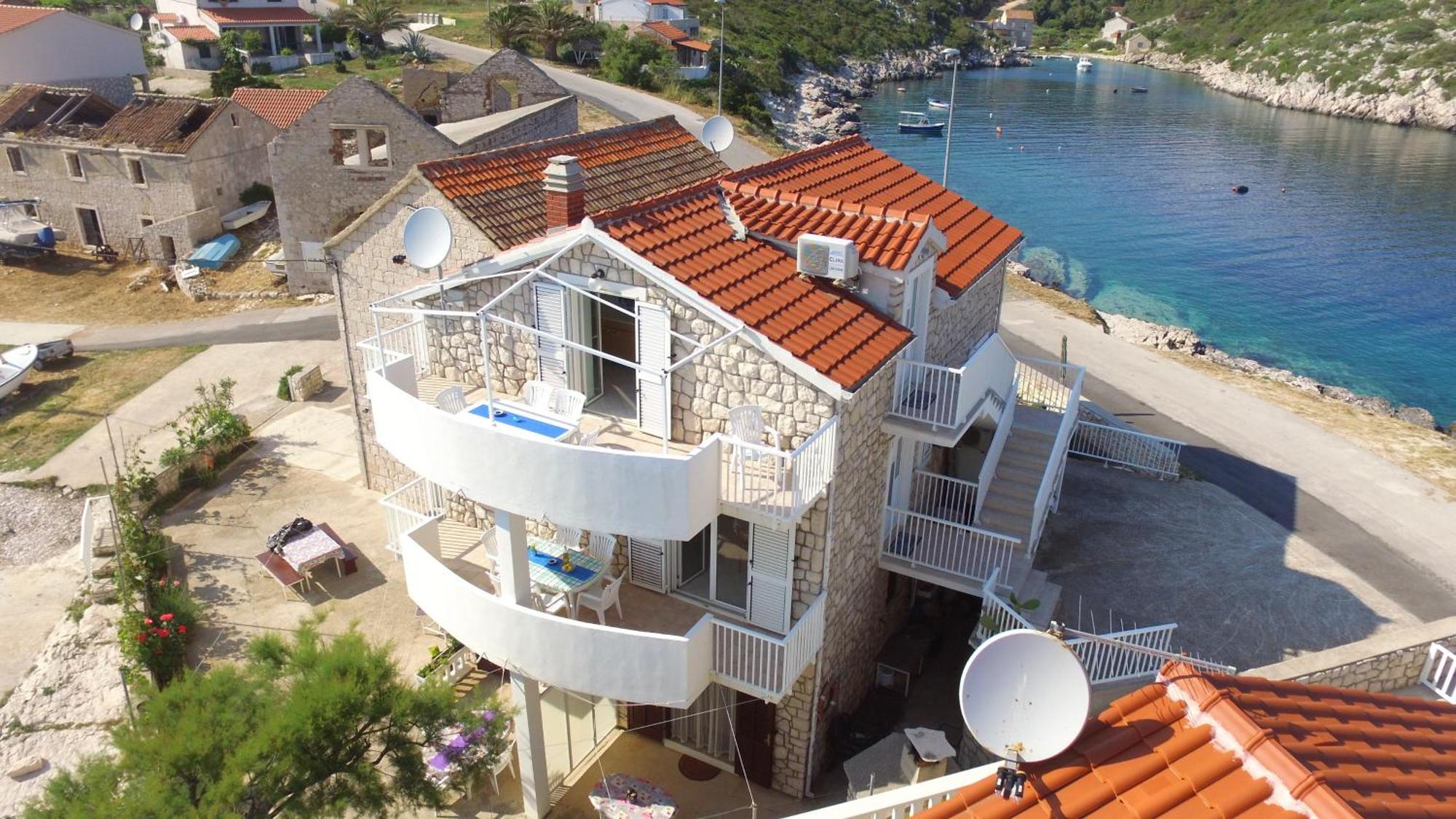 Apartment Karuza Rukavac Vis Exterior foto